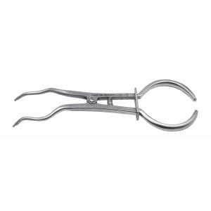 فورسپس کلمپ یک خم فتاح طب کد 1751 - FORCEPS