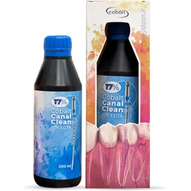 محلول 17 % EDTA کبالت – Cobalt canal clean