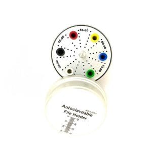 جای فایل آلومینیومی گرد دندانپزشکی