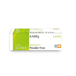 دستکش لاتکس بدون پودر کسری طب