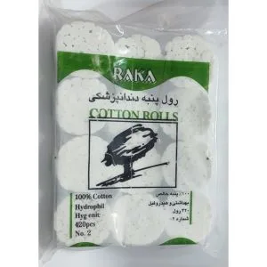 رول پنبه راکا 420 عددی