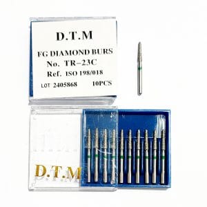فرز مدل مخروطی  توربین 10 عددی 198/018 DTM Dental Burs truncated conical