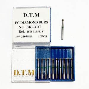 فرز مخصوص توربین 10 عددی 170/016 DTM Dental Burs Curettage