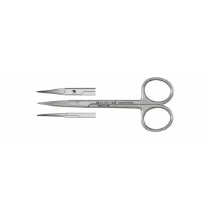 قیچی آیریس سر صاف فتاح طب کد 3010 -  SURGERY SCISSORS