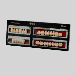 دست دندان کامل مصنوعی بلیچ فینکس - Finex