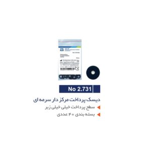 دیسک پرداخت سورمه ای 40 عددی - TORVM
