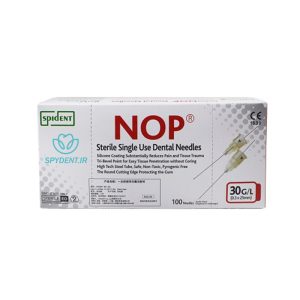 سرسوزن 100 عددی گیج 30 - SPIDENT NOP Dental Needle