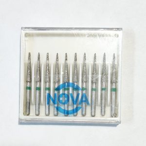 فرز توربین سوزنی زیر لثه دور سبز 10 عددی 166/018 - NOVA