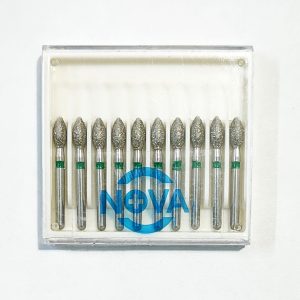 فرز توربین شعله ای تخم مرغی دور سبز 10 عددی 257/025 - NOVA