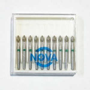 فرز توربین شعله ای تخم مرغی دور سبز 10 عددی 257/018 - NOVA